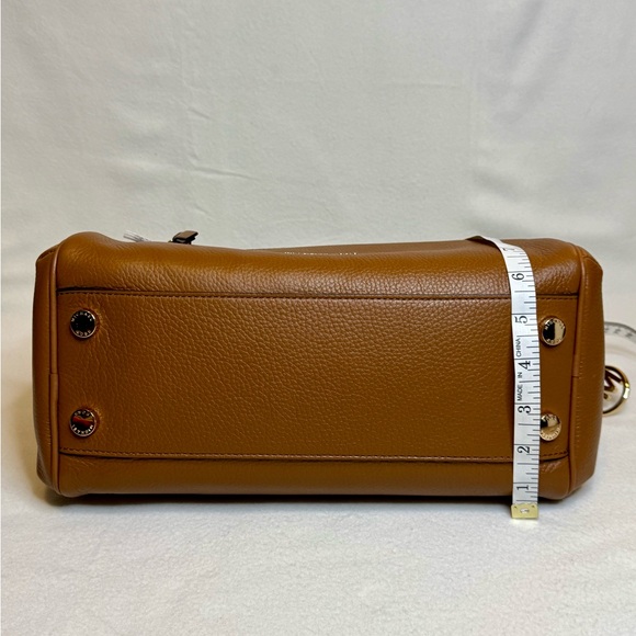 Michael Kors Large Pebbled Leather Satchel Bag - Picture 11 of 14